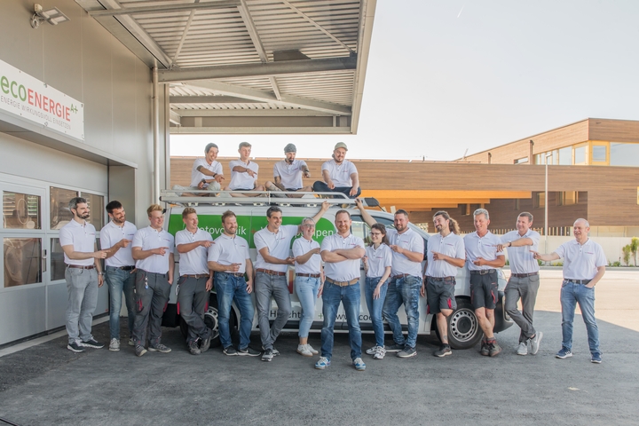 Das Team der eco energie a plus ag.